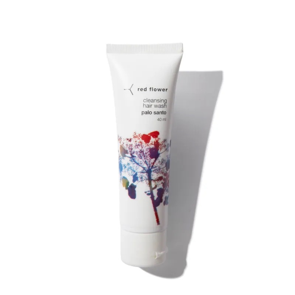New! Red Flower Palo Santo Cleansing Hair Wash